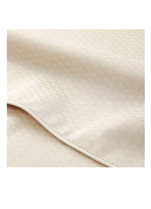 BOSS Loft laken van katoensatijn 300TC - voorkant beige