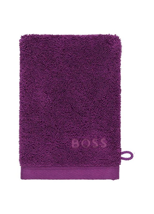 BOSS LOFT washand - 700 gr/m2 - 15 x 21 cm - voorkant fuchsia