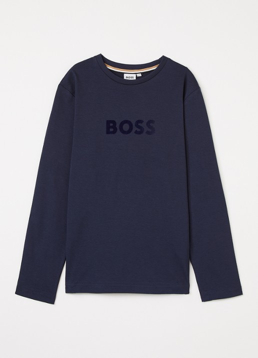 BOSS Longsleeve met logo