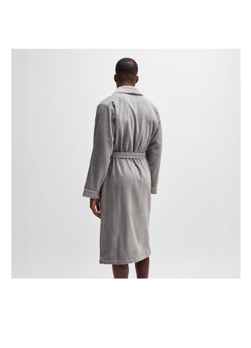 BOSS LORD     CamelH      Bath robe - detail 6 grijs