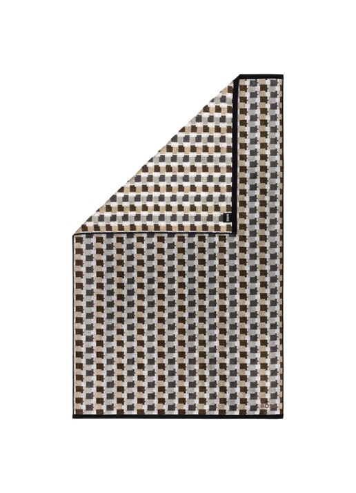 BOSS Lucio badlaken - 90 x 150 cm - achterkant 6 beige