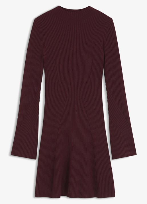 BOSS Mini jurk met ribstructuur