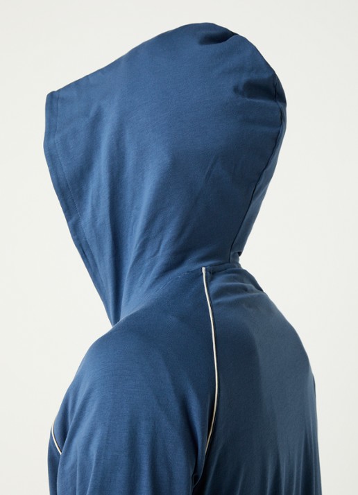 BOSS Mix&Match sweatvest met logoborduring en steekzakken - detail 4 medium blue-425 / blauw