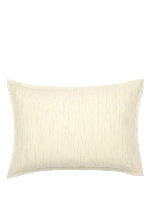 BOSS Moonflow kussensloop - achterkant 3 creme