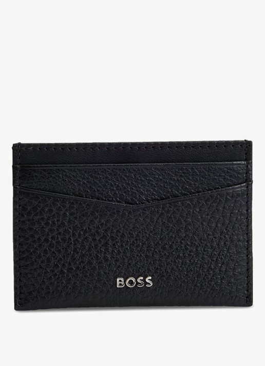 BOSS New Crosstown pasjeshouder van leer