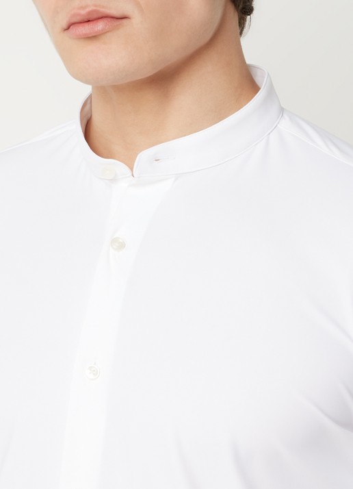 BOSS P-Hank slim fit overhemd met stretch - detail 10 wit