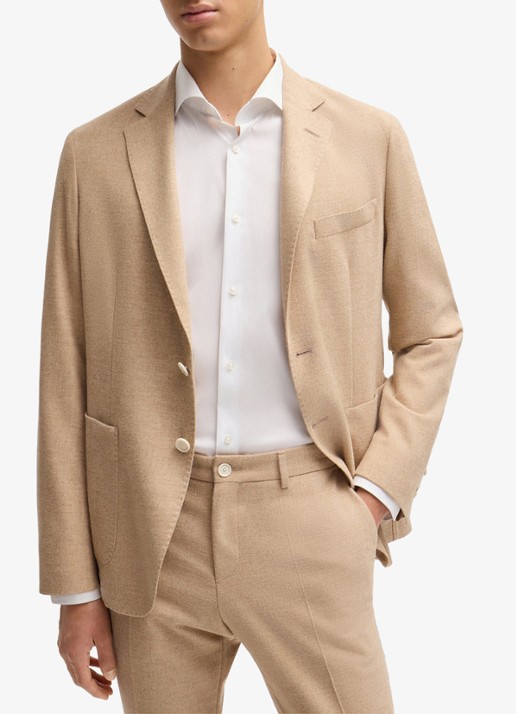 BOSS P-Hank-Spread slim fit overhemd - detail 6 wit