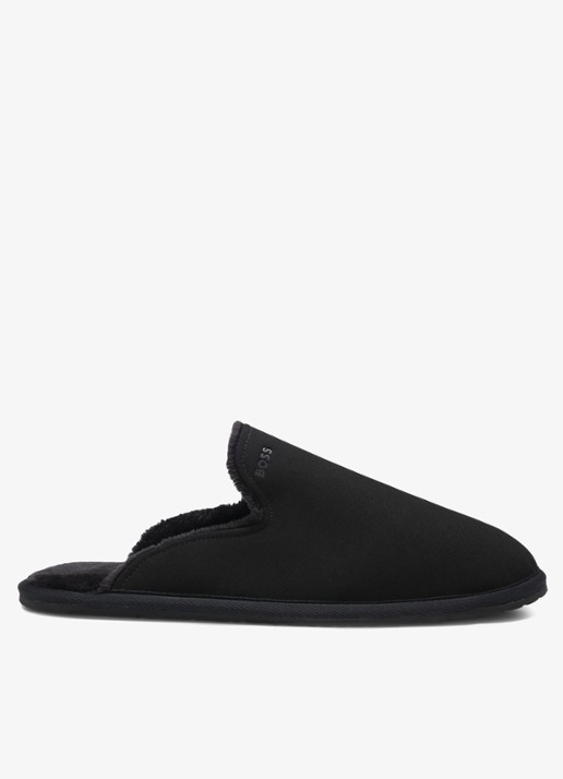BOSS Pantoffel met logo