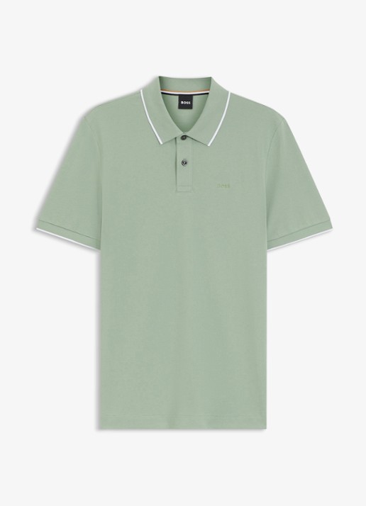 BOSS Parlay regular fit polo met logo