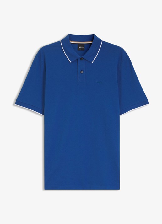 BOSS Parlay regular fit polo met logo