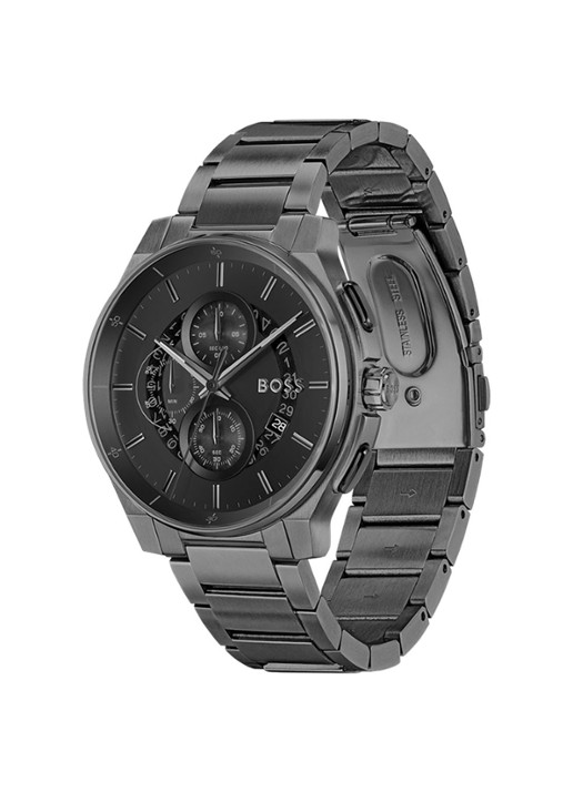 BOSS Peak 2.0 horloge HB1514192  - detail zwart