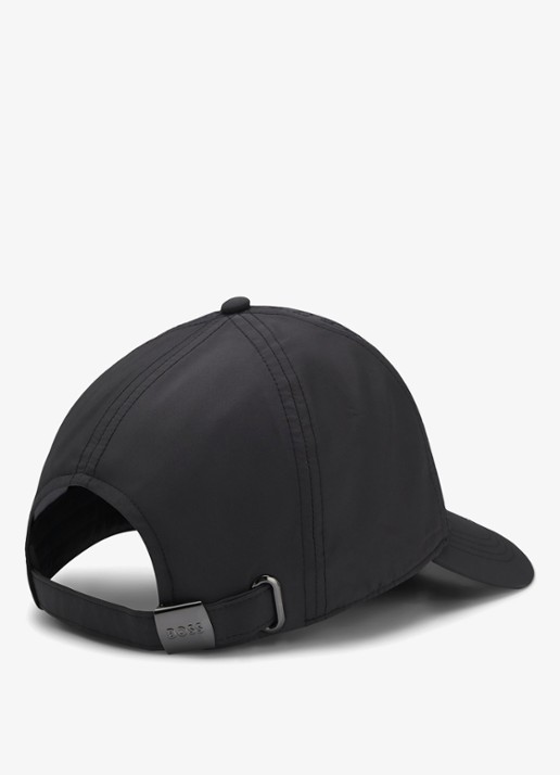 BOSS Pet met logoprint - detail zwart