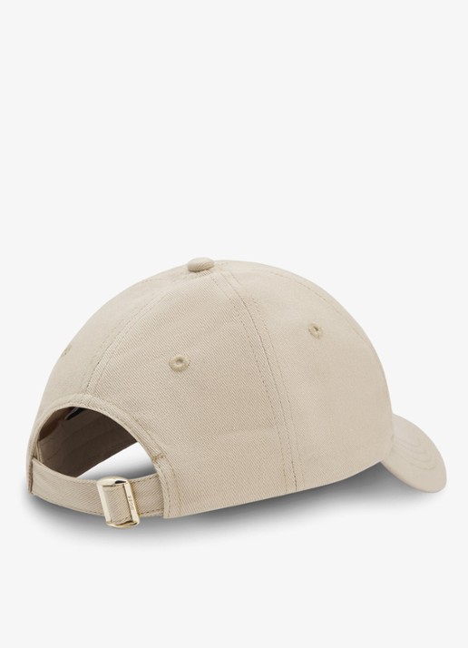BOSS Pet van katoenen twill met ton-sur-ton logostiksel - detail 2 light beige-275 / beige