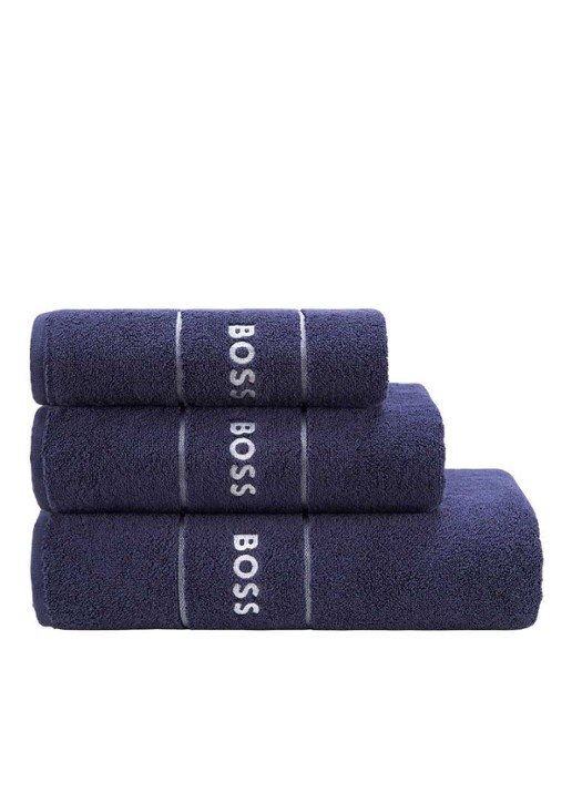 BOSS PLAIN Azalea badserie - detail 4 donkerblauw