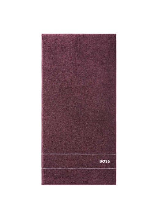 BOSS PLAIN Azalea badserie - voorkant bordeauxrood