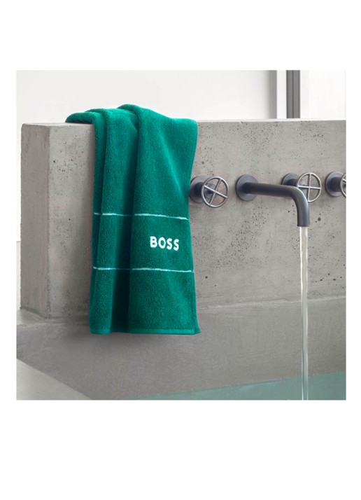 BOSS PLAIN Azalea badserie - detail 5 groen