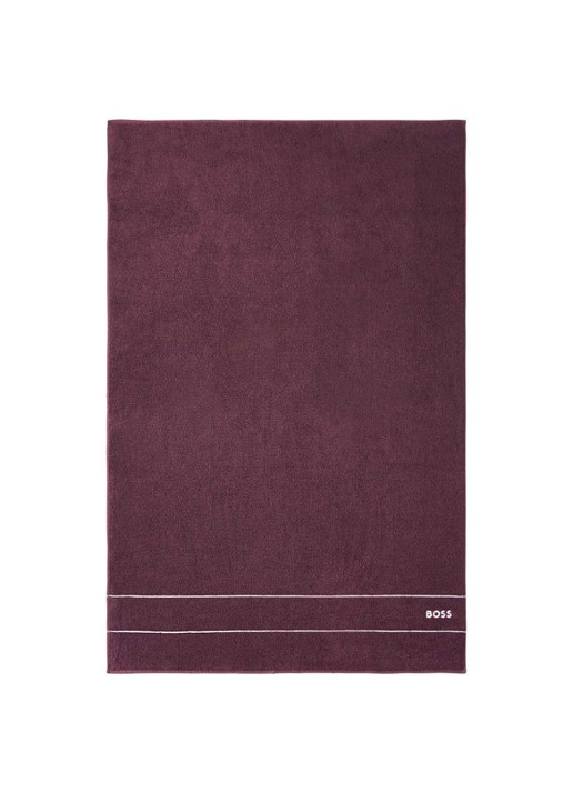 BOSS Plain badlaken - 600 gr/m2 - 100 x 150 cm - voorkant 4 bordeauxrood