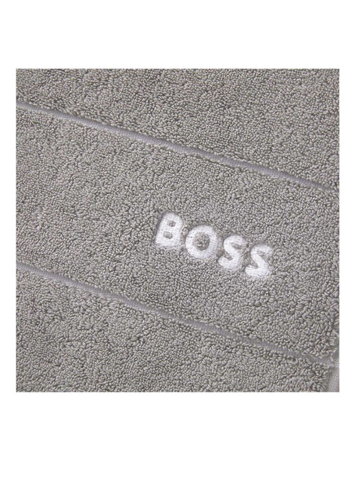 BOSS Plain badlaken - 600 gr/m2 - 100 x 150 cm - detail 4 lichtgrijs