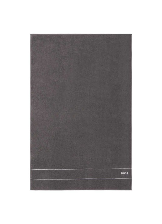 BOSS Plain badlaken - 600 gr/m2 - 100 x 150 cm - voorkant 4 donkergrijs