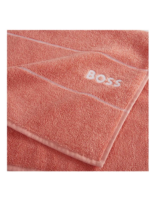 BOSS Plain badlaken - 600 gr/m2 - 100 x 150 cm - detail 3 perzikroze