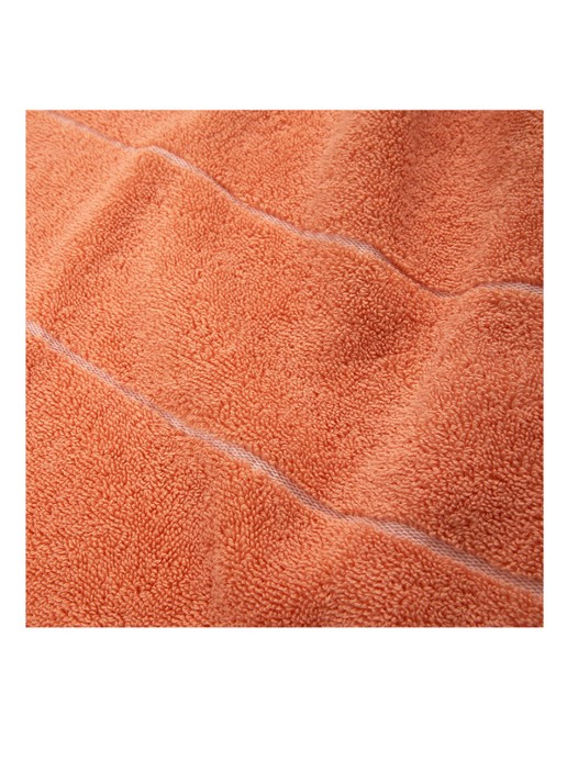 BOSS Plain badlaken - 600 gr/m2 - 70 x 140 cm - detail 2 orange