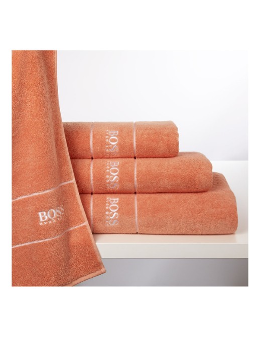 BOSS Plain badlaken - 600 gr/m2 - 70 x 140 cm - detail 3 orange