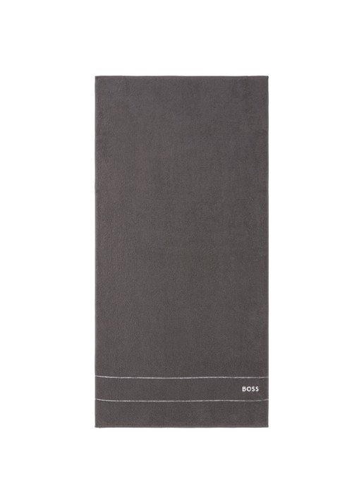 BOSS Plain badlaken - 600 gr/m2 - 70 x 140 cm - voorkant donkergrijs