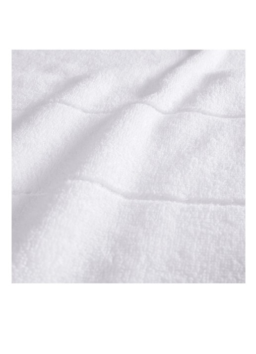 BOSS Plain badlaken - 600 gr/m2 - 70 x 140 cm - detail 2 wit
