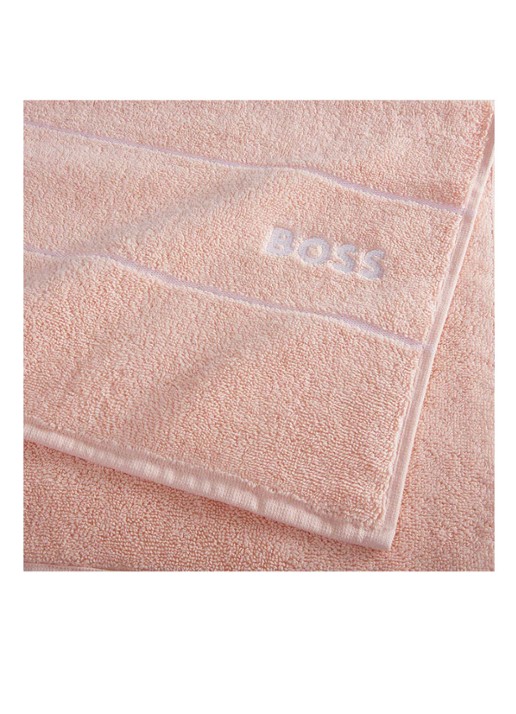 BOSS Plain badlaken - 600 gr/m2 - 70 x 140 cm - detail lichtroze
