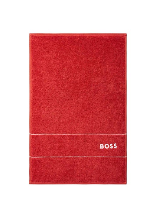 BOSS Plain gastendoek - 600 gr/m2 - 40 x 60 cm - voorkant steenrood