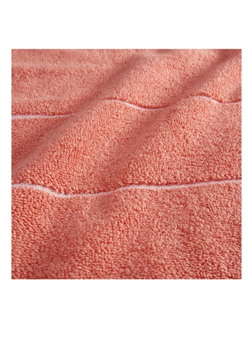 BOSS Plain gastendoek - 600 gr/m2 - 40 x 60 cm - detail 4 orange