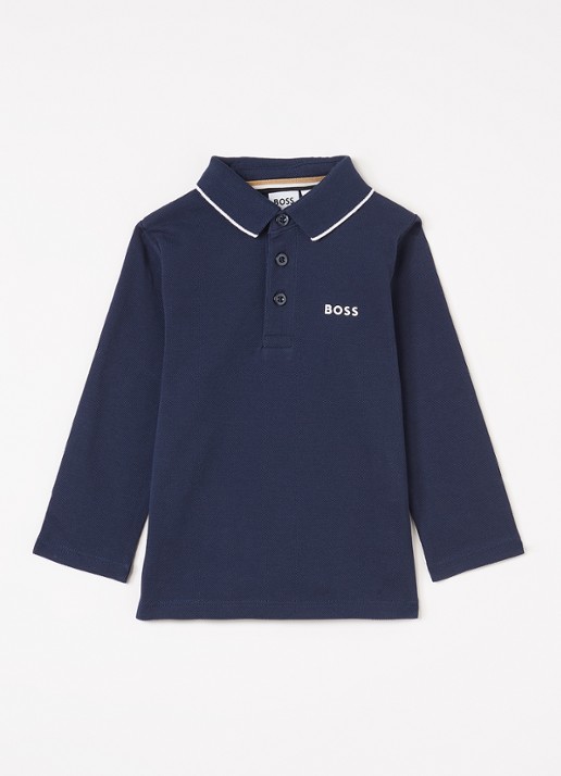 BOSS Polo met logo