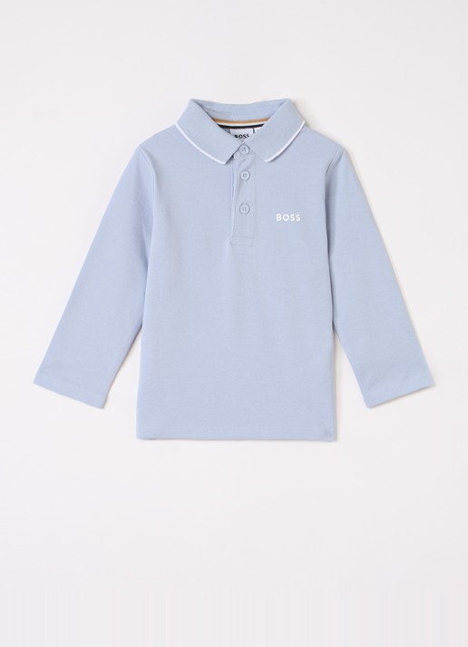 BOSS Polo met logo