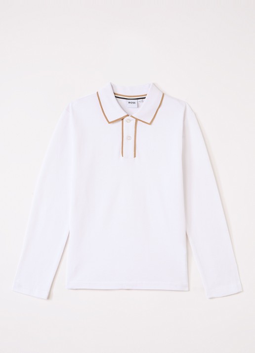 BOSS Polo met logo