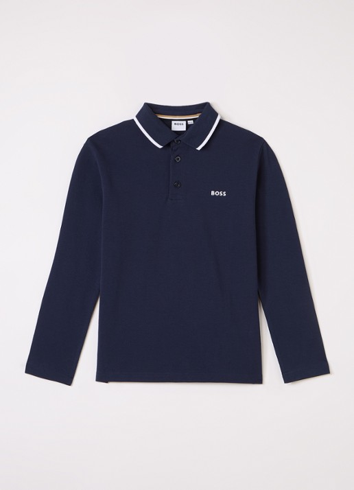 BOSS Polo met logo