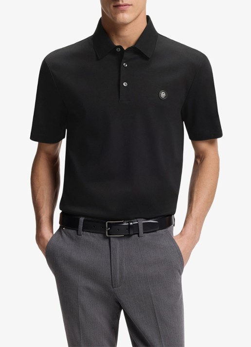 BOSS Polo met logo