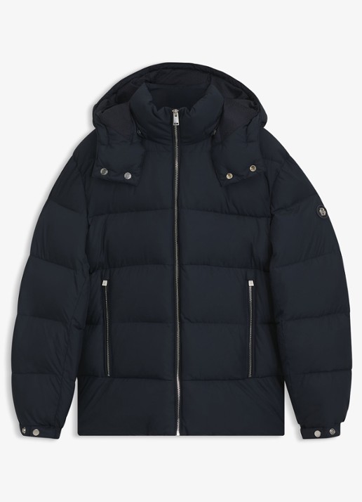 BOSS Puffer jas met capuchon