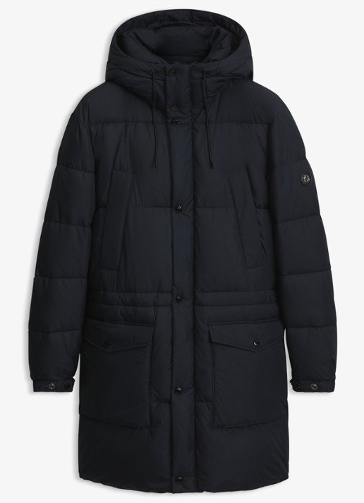 BOSS Puffer jas met capuchon