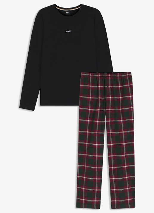 BOSS Pyjamaset met logo