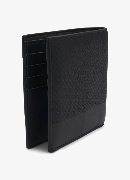 BOSS Ray_MP_8cc portemonnee met logoprint - detail 2 black-002 / zwart