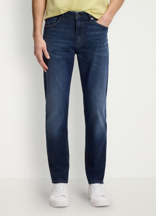 BOSS Re.Maine Bo regular fit jeans met medium wassing
