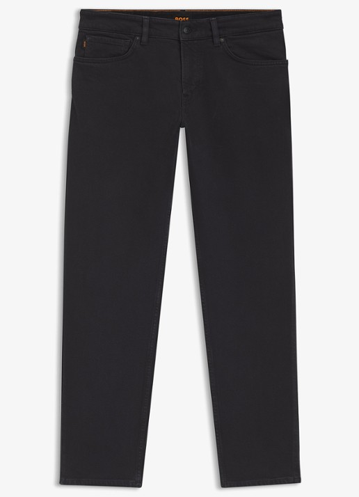 BOSS Re.Maine Bo regular fit jeans met stretch - voorkant 4 dark blue-404 / blauw