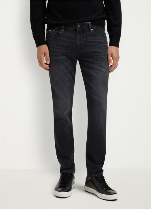 BOSS Re.maine straight leg jeans met gekleurde wassing