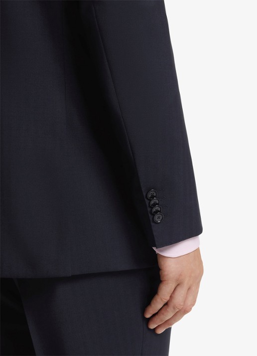 BOSS Regular fit 2-delig pak van scheerwol - detail 3 donkerblauw