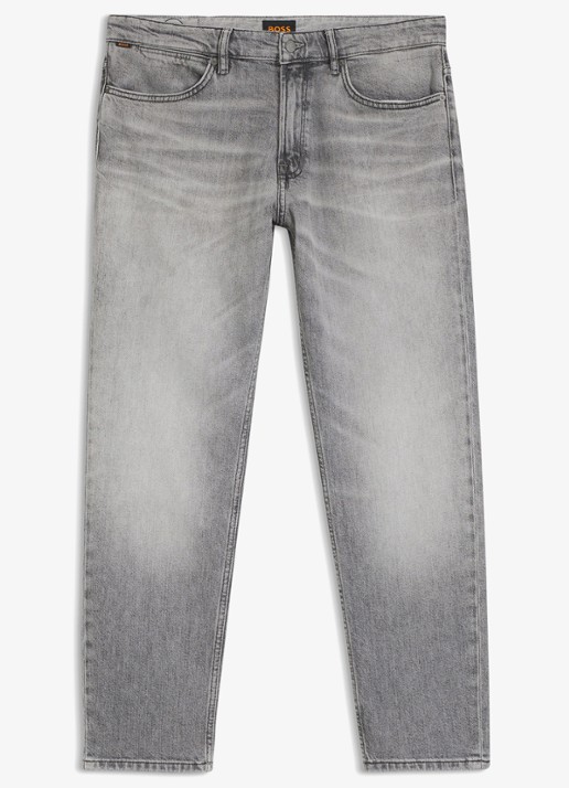 BOSS Regular fit jeans met steekzakken