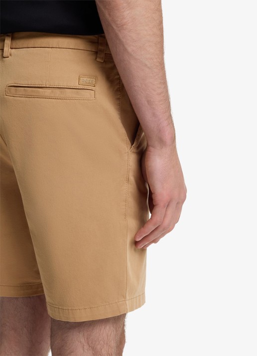 BOSS Regular fit korte broek met steekzakken - detail 5 beige