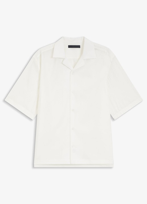 BOSS Regular fit overhemd in zijdeblend - voorkant beige overflow-920 / beige