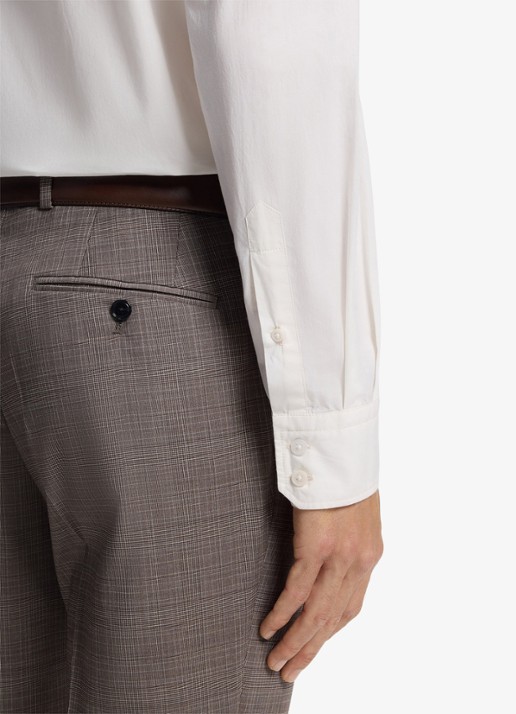 BOSS Regular fit overhemd van katoen - detail 3 wit