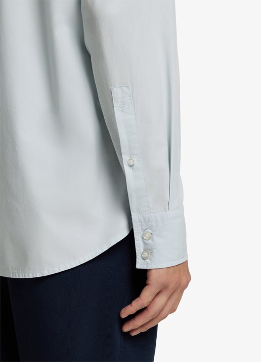 BOSS Regular-fit overhemd van katoenen popeline - detail 4 light/pastel grey-053 / grijs