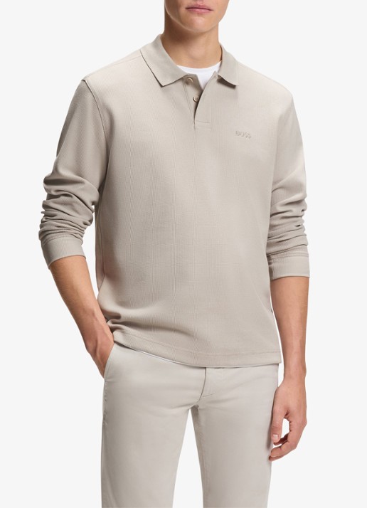BOSS Regular fit polo met logo